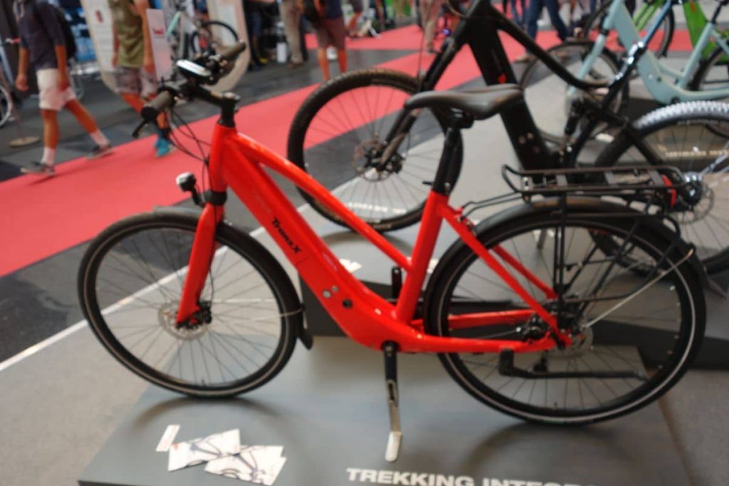 Integra Rahmen-Antrieb von TranzX ist im sportlichen e-Bike kaum zu erkennen