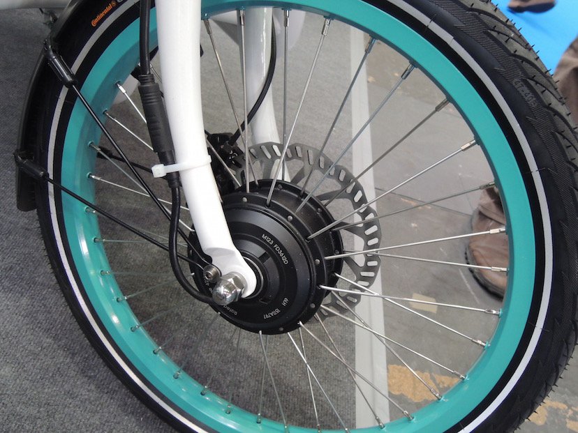 Marquardt e-Bike Antrieb im Vorderrad