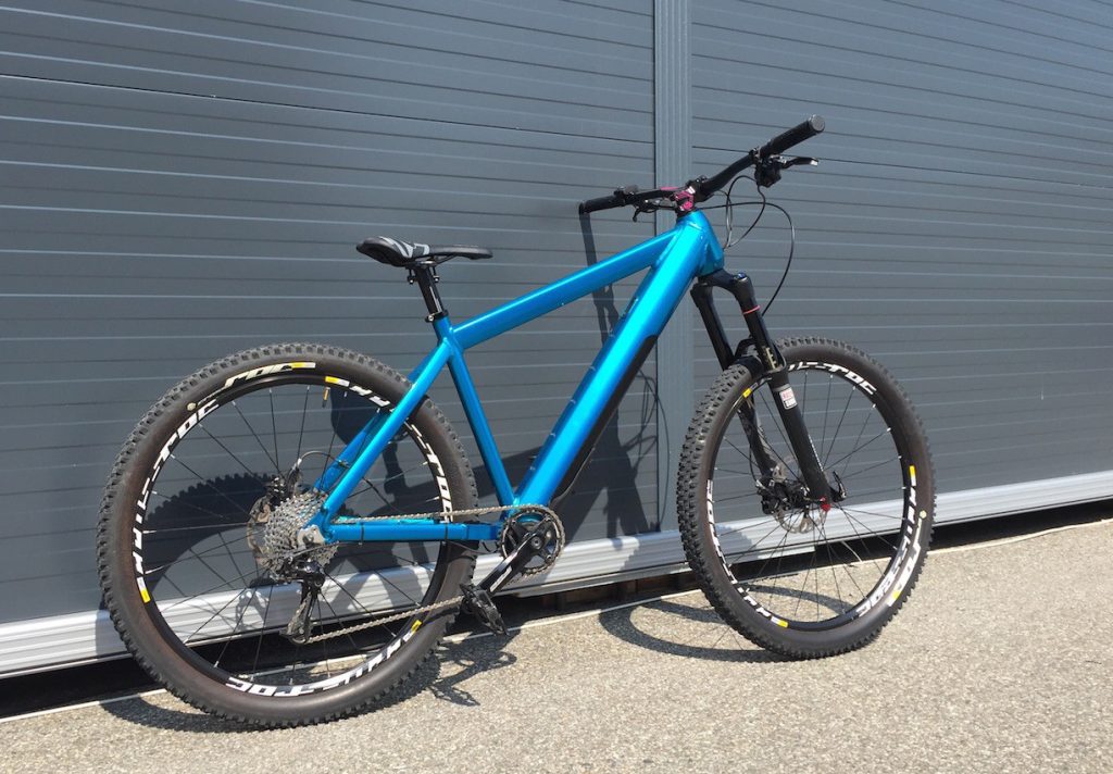 Der E-Antrieb Evation verschwindet komplett in Tretlager und Unterrohr