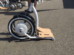 Erste FlyKly Testfahrt auf der Eurobike 2016