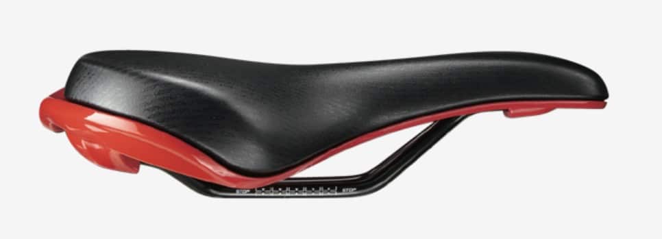 Der Eden e-Bike Sattel in der Seitenansicht