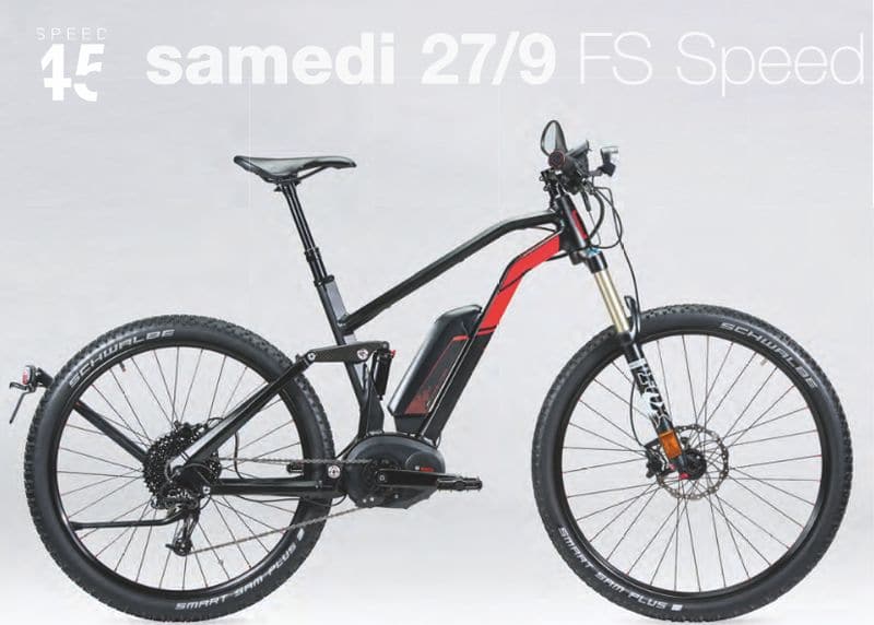 45 k/h bergab und bergauf mit Moustache e-MTBs in Speed Version