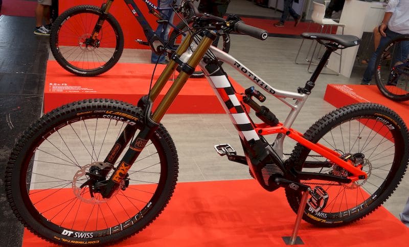 Rotwild zeigte das R.G+ FS Gravity Bike auf der Eurobike 2016