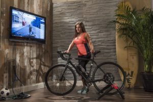 Falco eDrive als Indoor-Trainer, Outdoor e-Bike