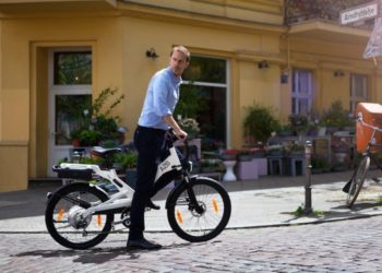 A2B e-Bike unterwegs in Berlin