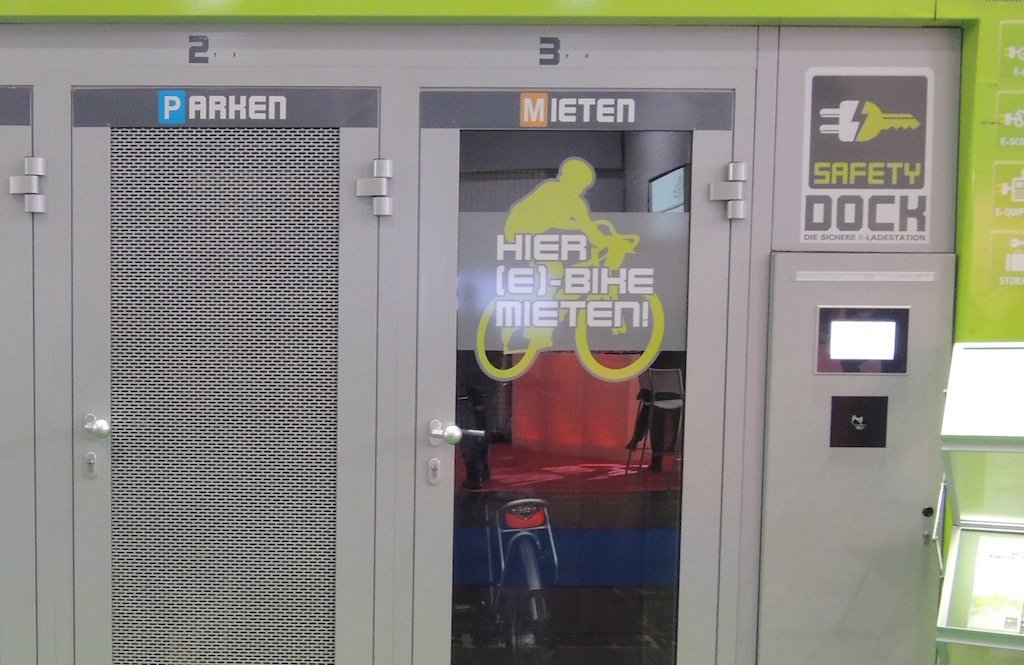 E-Bike Ausleihstation von Safety Dock