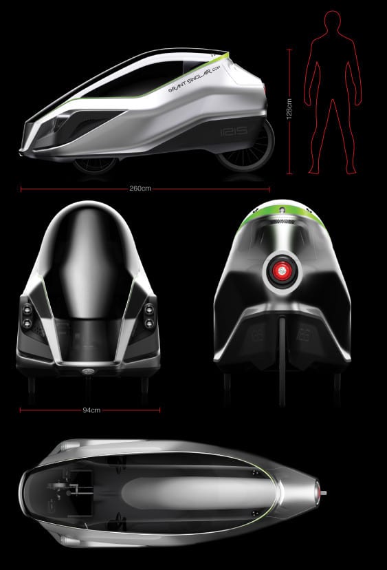 Grant Sinclair eTrike Iris Eco