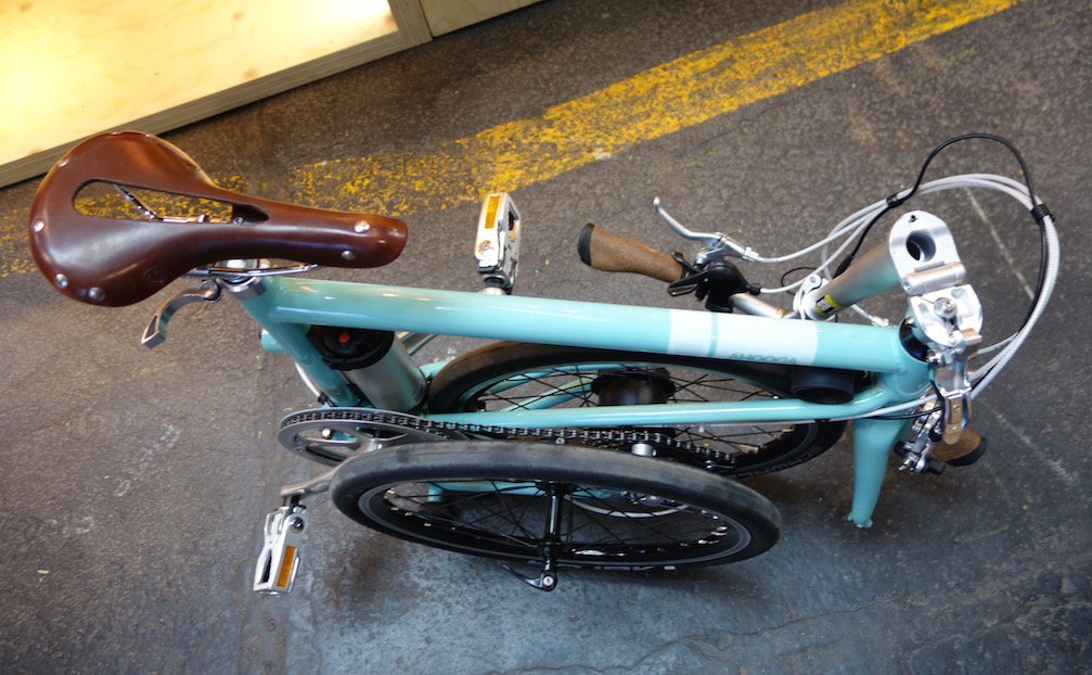 Ahooga leichtes Falt-e-Bike aus Belgien