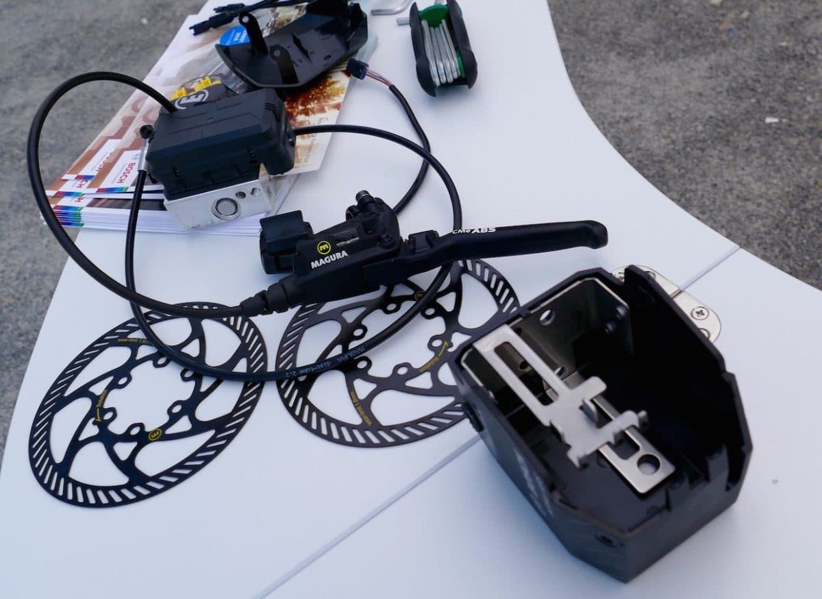 Magura CMe ABS Bremse und Bosch Kontrolleinheit