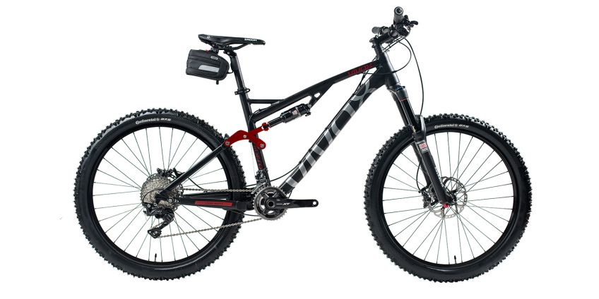 vivax Libero e-MTB Fully Komplettrad mit unsichtbarem Antrieb