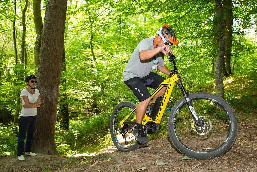eMTB Modus Test: Der Kippelschritt Foto_Johannes Futter