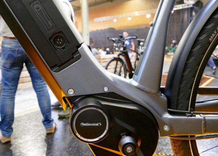 Continental 2018 48 Revolution Motor mit integriertem Automatikgetriebe und Akku