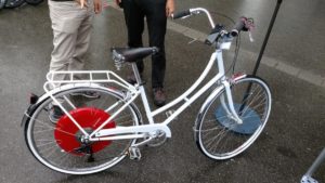 Copenhagen Wheel zieht das Rad von hinten auf