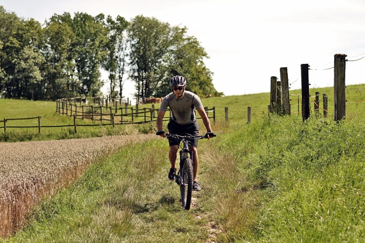 Offroad im Maxon BikeDrive Test