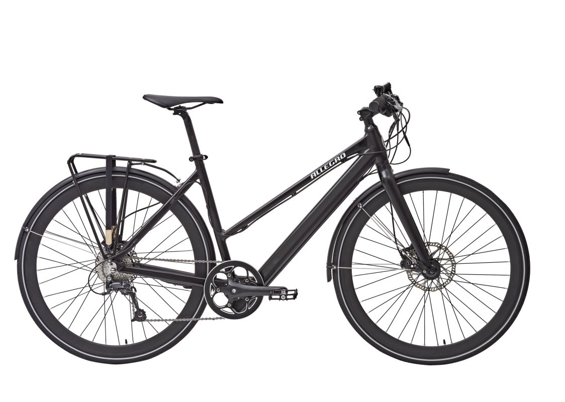 Allegro e-Bikes Invisible Comfort Rahmenhöhe 48 cm mit City Kit