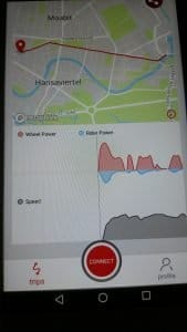 App vom Copenhagen Wheel