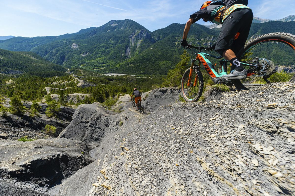Alexis Chenevier, Mehdi Contaux auf den Top Scott e-Bikes 2018
