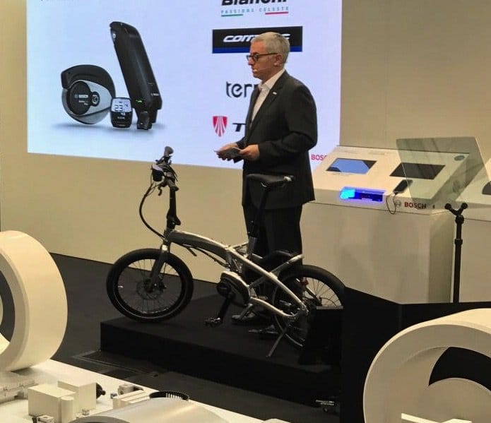 Neues Falt-Pedelec von e-Bike Hersteller Tern in Tokyo