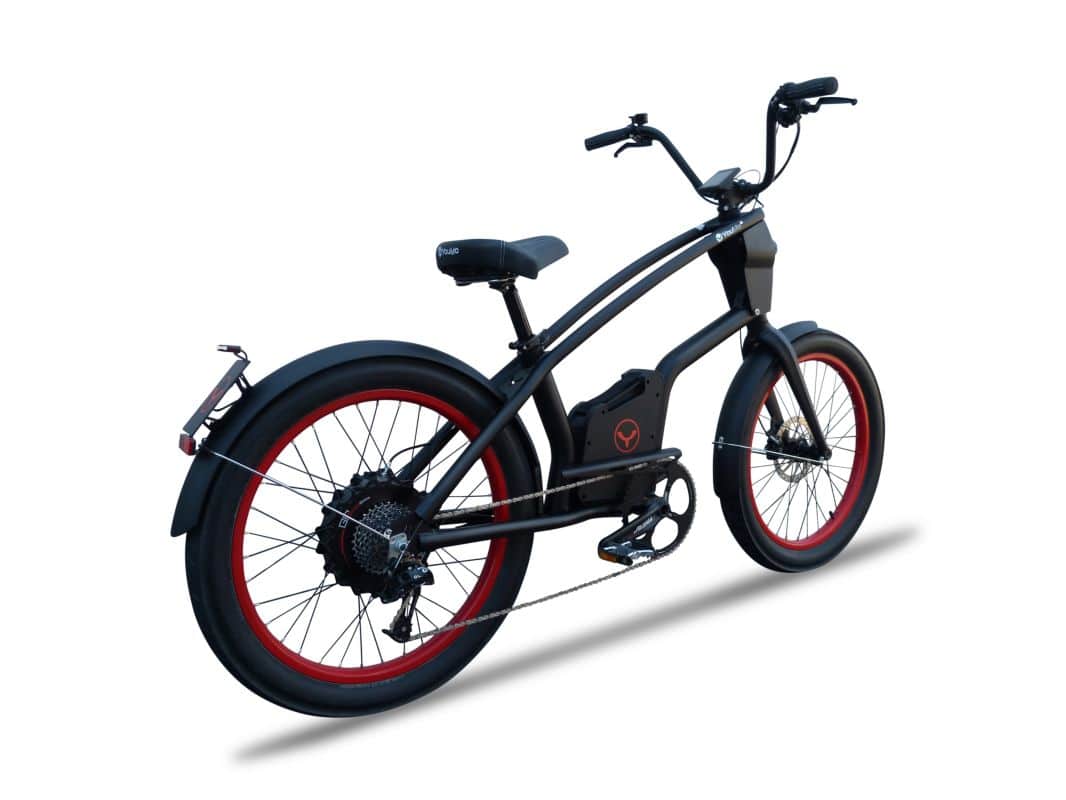 YouMo e-Cruiser YouMo One X500 RD Seite von hinten
