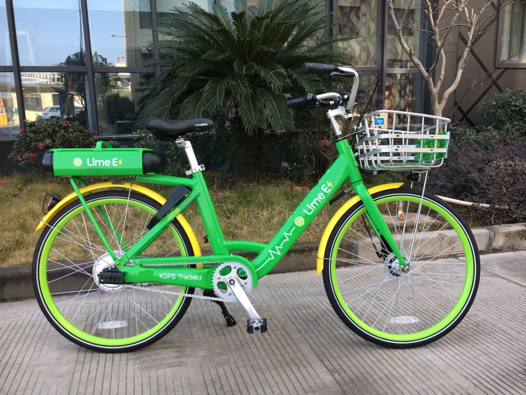 CES 2018 LimeBike Lime E Bike IMG_7871