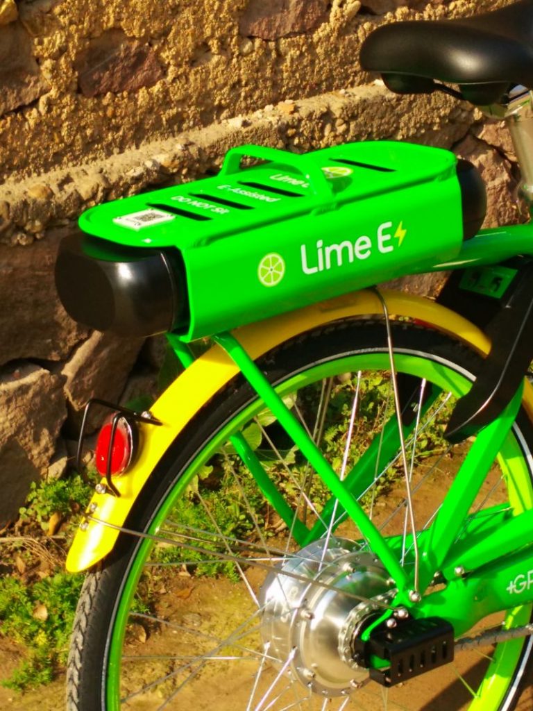 CES 2018 LimeBike Lime E Bike NVAS1435