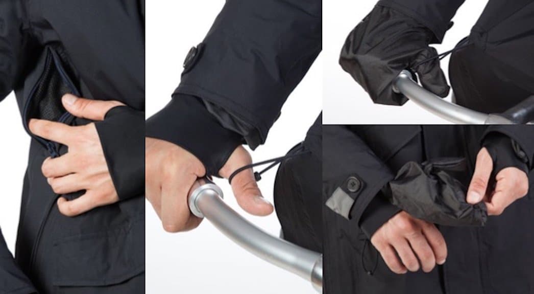 Magic Parka Regenschutz Features