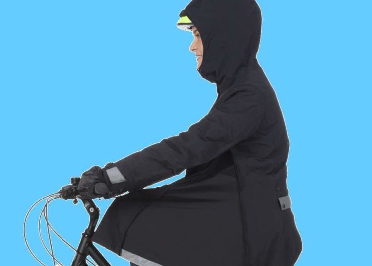 Regenjacke Fahrrad Magic Parka Detail _1