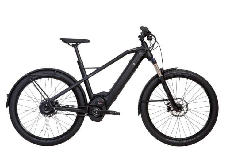 HNF Nicolai XD2 Urban schwarz - eBikeNews