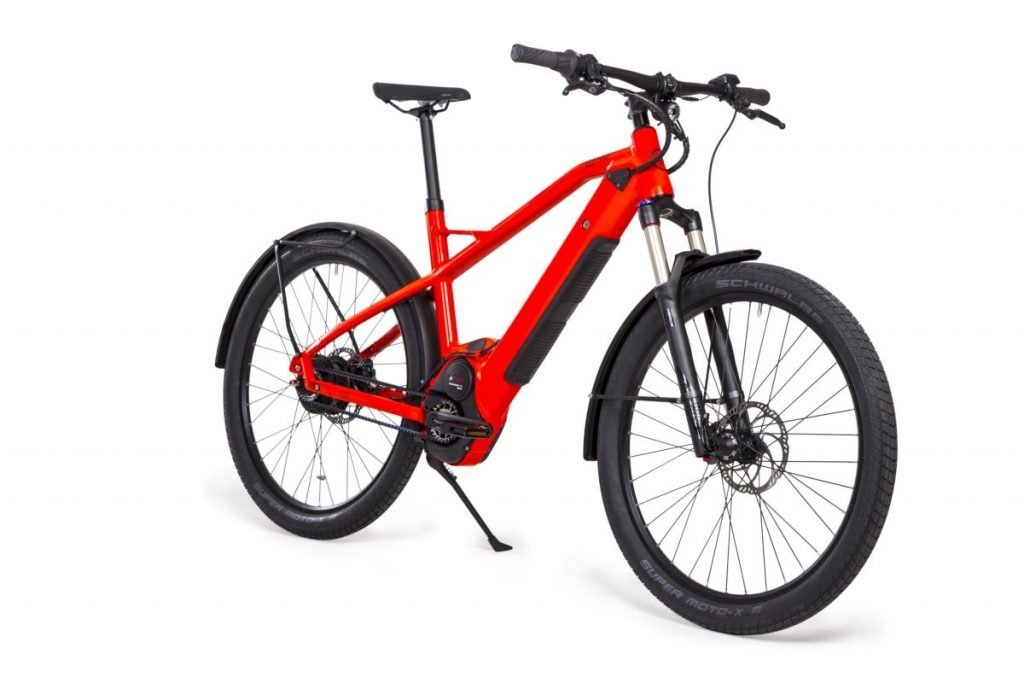 HNF NICOLAI e-MTB XD2 Urban in Neon Orange