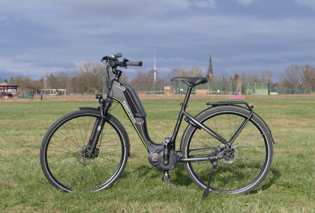 Gepida City e-Bike Test Reptilia Pro Nexus 8 Seitenansicht