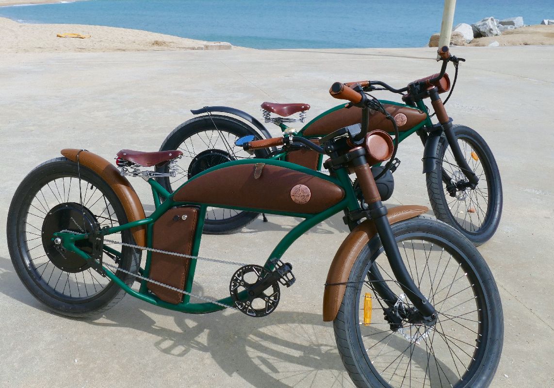 Rayvolt Cruzer e-Bike Barcelona zwei Modelle