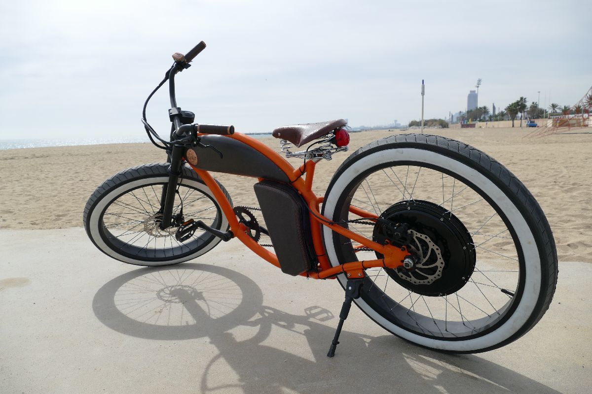 Rayvolt Cruzer e-Bike Barcelona Heckantrieb