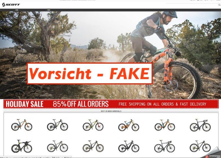 Scott warnt vor Fake Shops