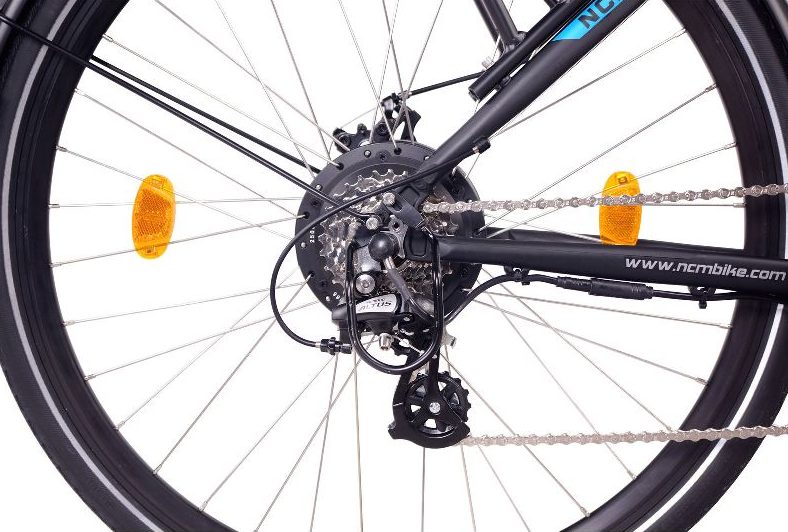 NCM E-Bikes 2020: Das Kit Motor in Hinterradnabe - eBikeNews