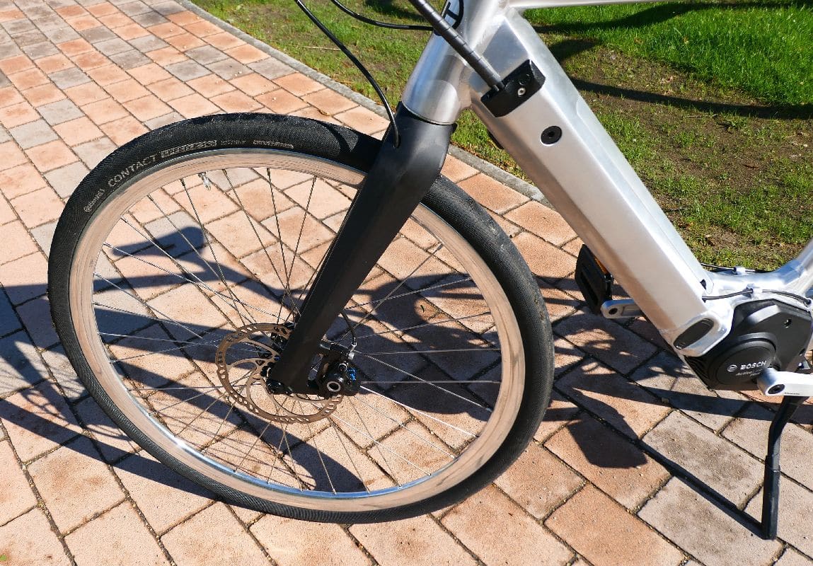 Test SD1 Urban e-Bike von HNF NICOLAI P1000173 SD1 Karbon Gabel_b_h_WM