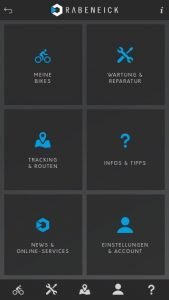 Rabeneick e-Bike App