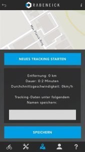 Rabeneick e-Bike App Tracking
