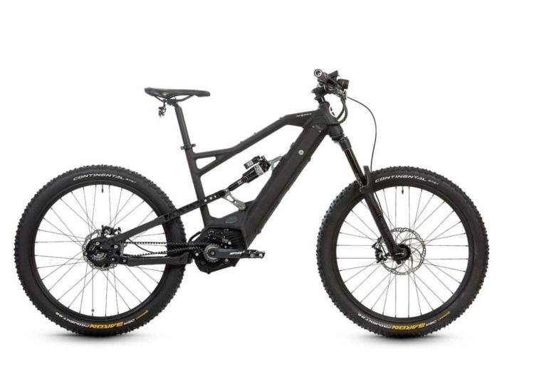 HNF XF2 Fully e-Bike 2018 Ansicht Profil