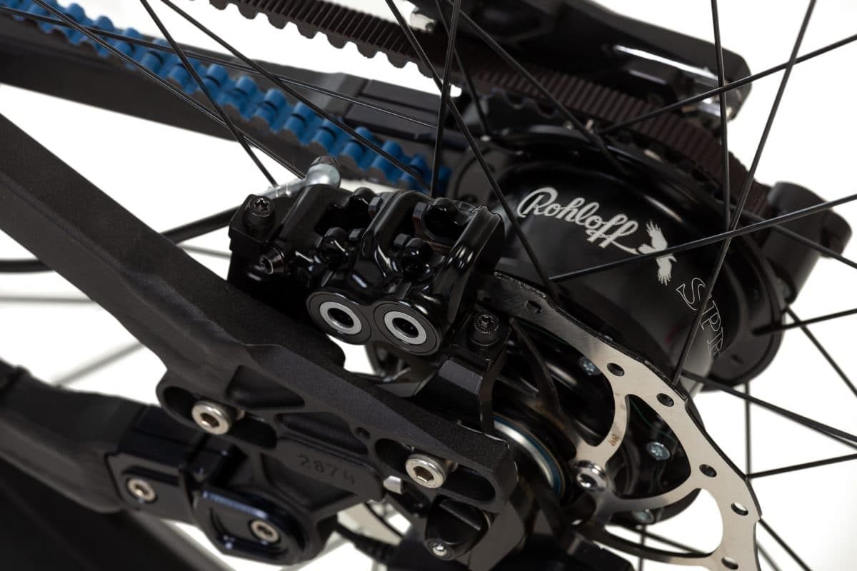 XF2 eMTB Fully HNF-NICOLAI Rohloff E-14 Nabe Schaltwerk Gates Karbon Riemen