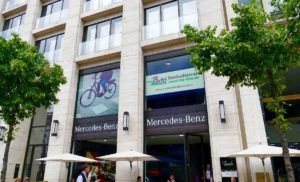 Bambus e-Bikes in Mercedes Galerie: Pop-Up-Store von my Boo in Berlin