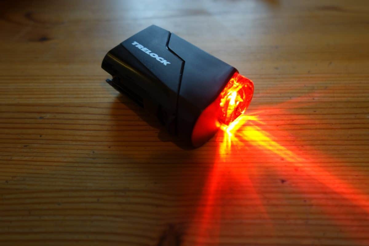 Fazit Trelock Vision Test Rücklicht