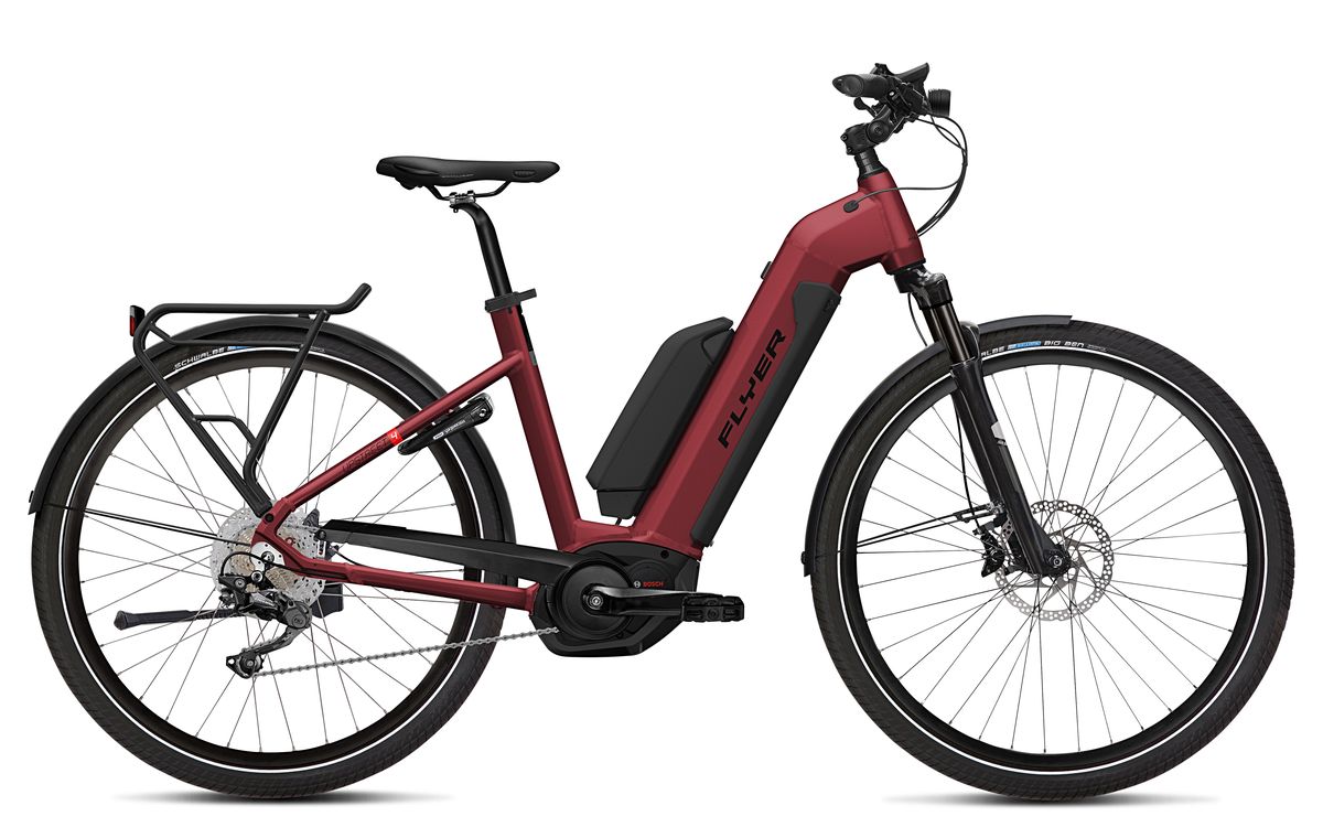 FLYER_E-Bikes_Upstreet4_Tiefeinsteigerrahmen_redbrown_dual
