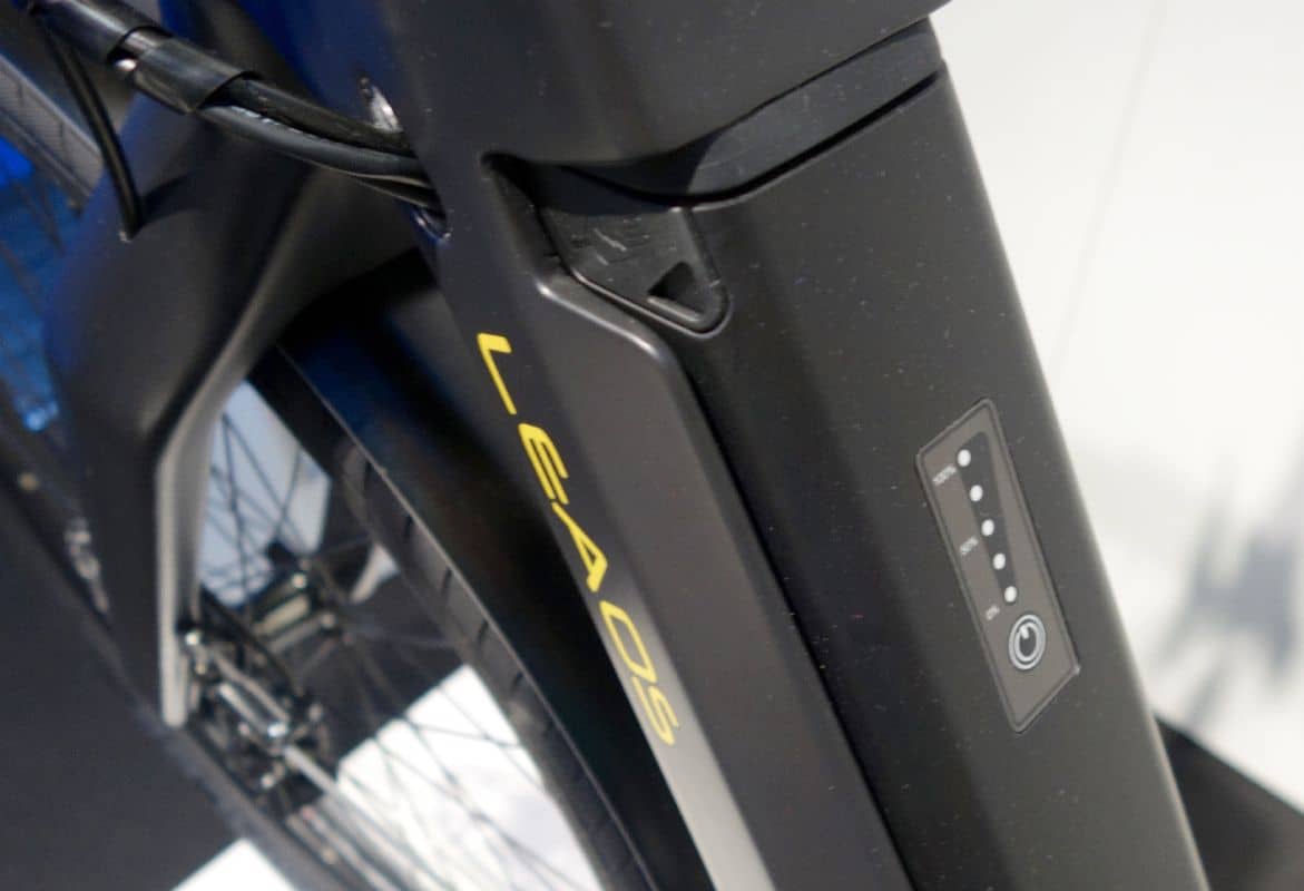 Akku Entnahme Leaos e-Bike