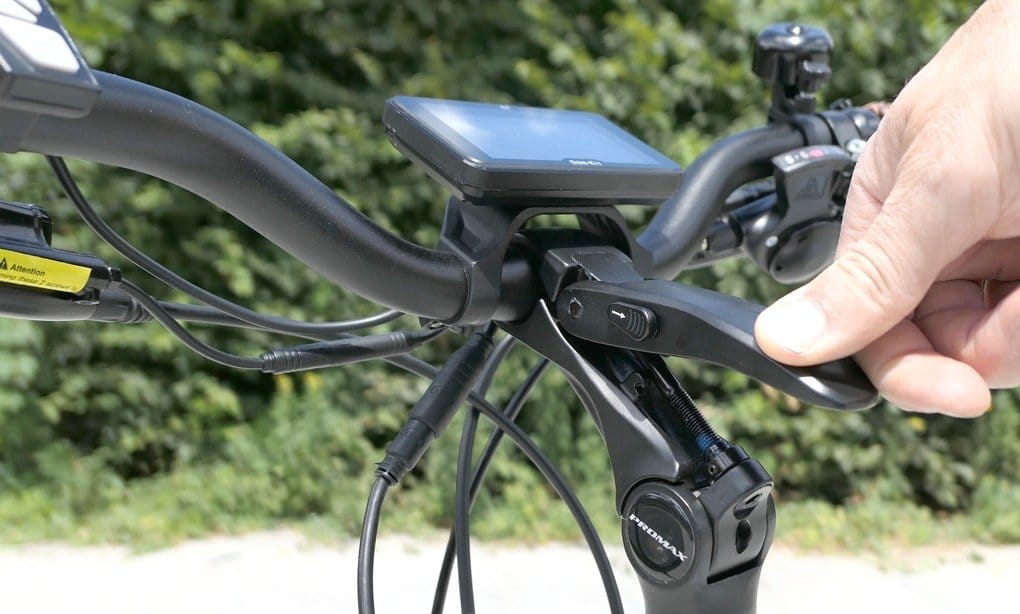 NCM Milano Plus Tiefeinsteiger Test 2018 dreifach verstellbarer Lenker