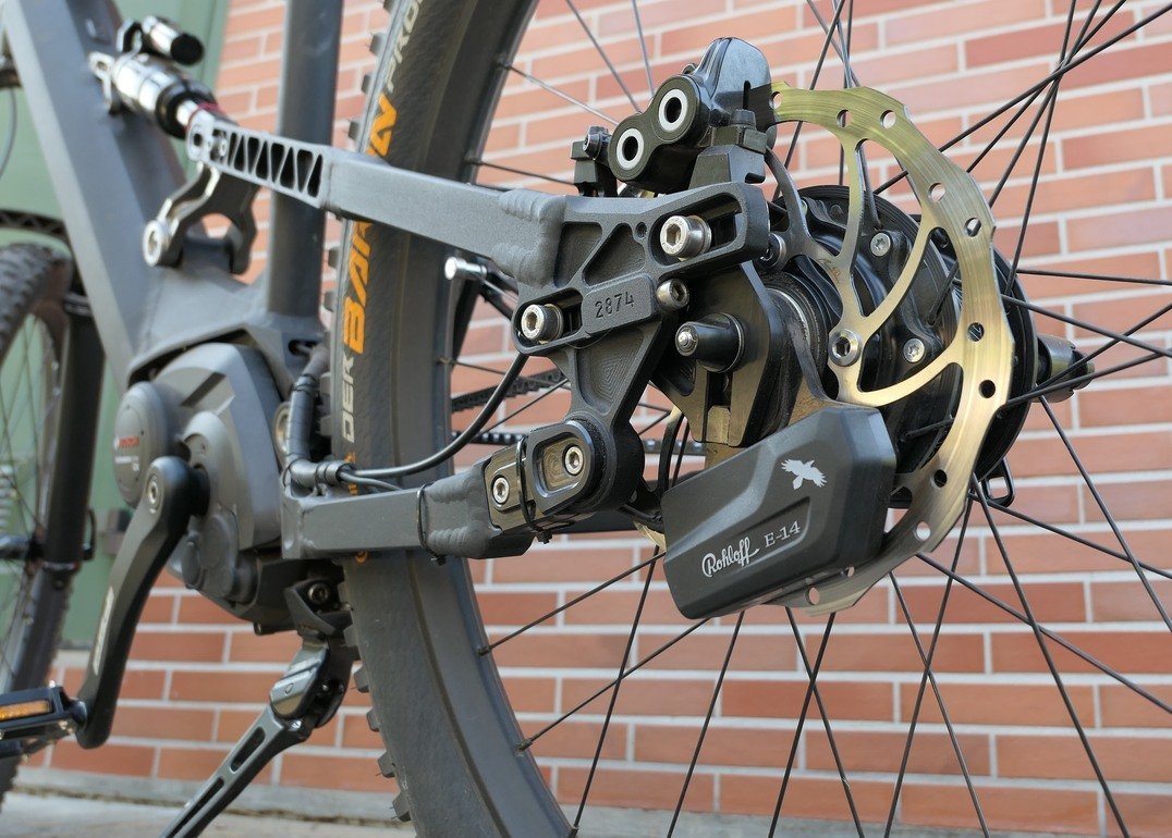 Bosch Performance CX | Gates Karbonriemen | HNF - P1040192 Detail rohloff e 14 b 1 1
