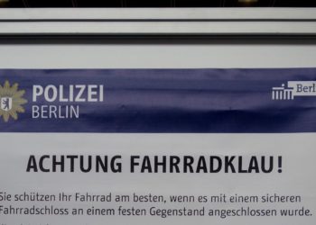 Tipps Diebstahlsicherung Fahrrad e-Bike von der Polizei Berlin DSC05367
