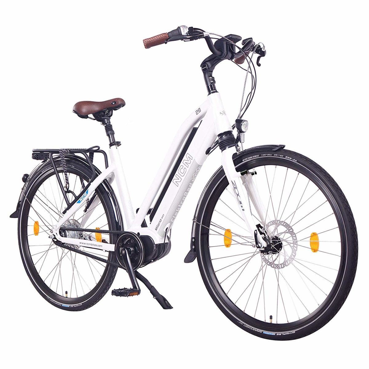Front NCM Milano Max e-Bike