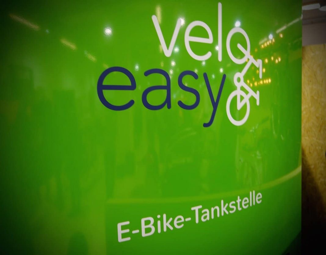 E Bike Tankstelle zum Akku Nachladen