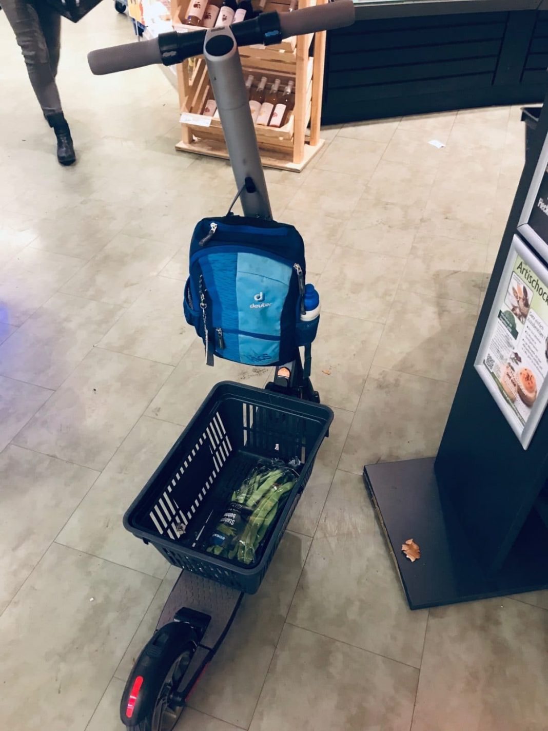 Segway ES2 Test im Supermarkt