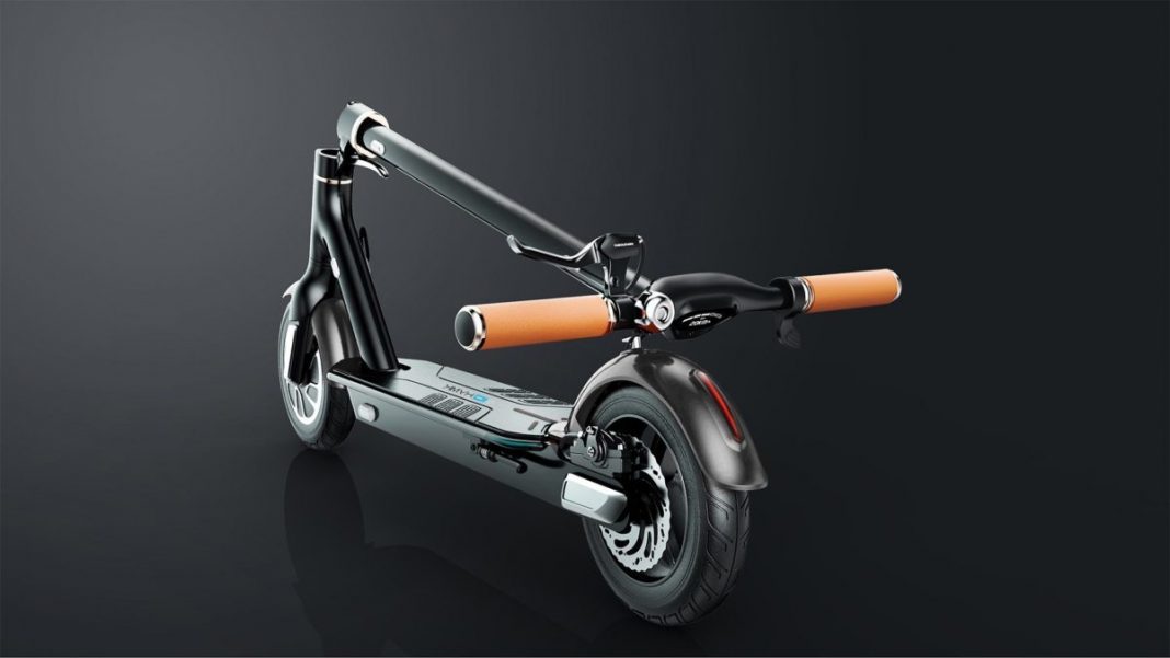 E-Scooter - IO HAWK Sparrow folded whole
